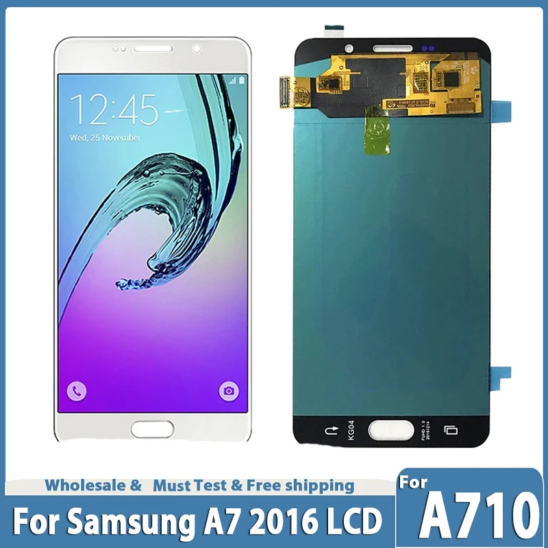 تقرير ونصيحة حول شاشة A710 لجهاز Samsung A7 2016