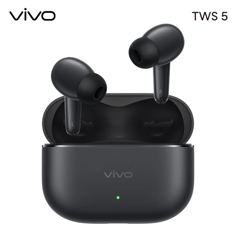 

Vivo TWS 5 Earphones Wireless Bluetooth 5.4 Headphones ANC Active Noise Reduction Earbuds DeepX 4.0 Stereo Effect Headset Gamer