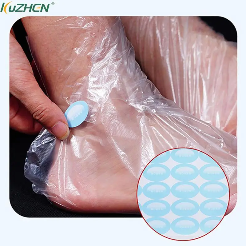 100Pcs Disposable Foot Bags Detox Spa Covers Pedicure Prevent Infection Remove Chapped Foot Hand Care Tools With Sealing Sticker