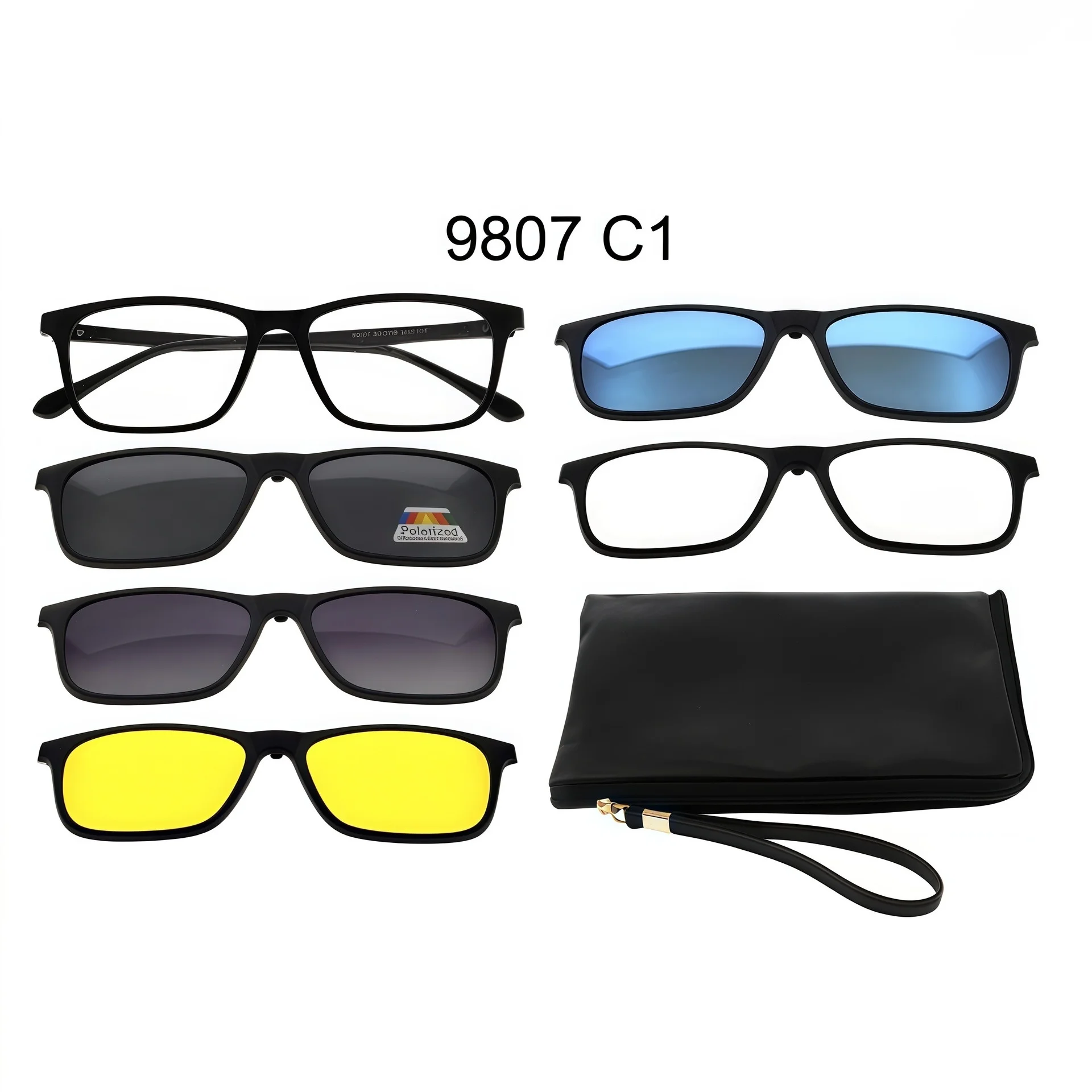 

Vintage Round Clip On Sunglasses Men Women Clips Eyewear Eyeglass Optical Frame Night Vision Glasses