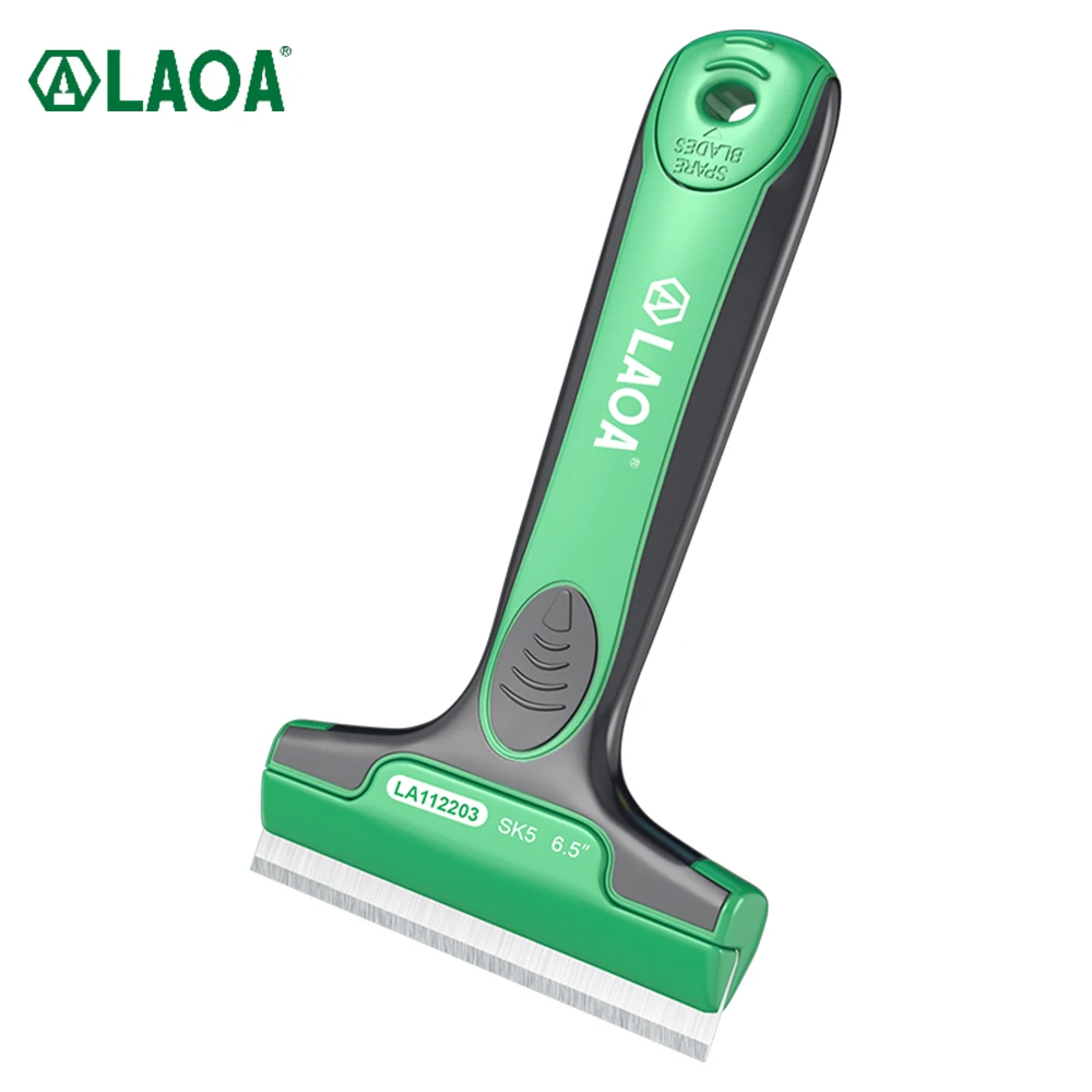 LAOA ทําความสะอาดพลั่วเครื่องตัดมีดมัลติฟังก์ชั่นสําหรับกระเบื้องแก้ว Scraper CLEANER Remover Spatula เครื่องมือใช้สําหรับ Window