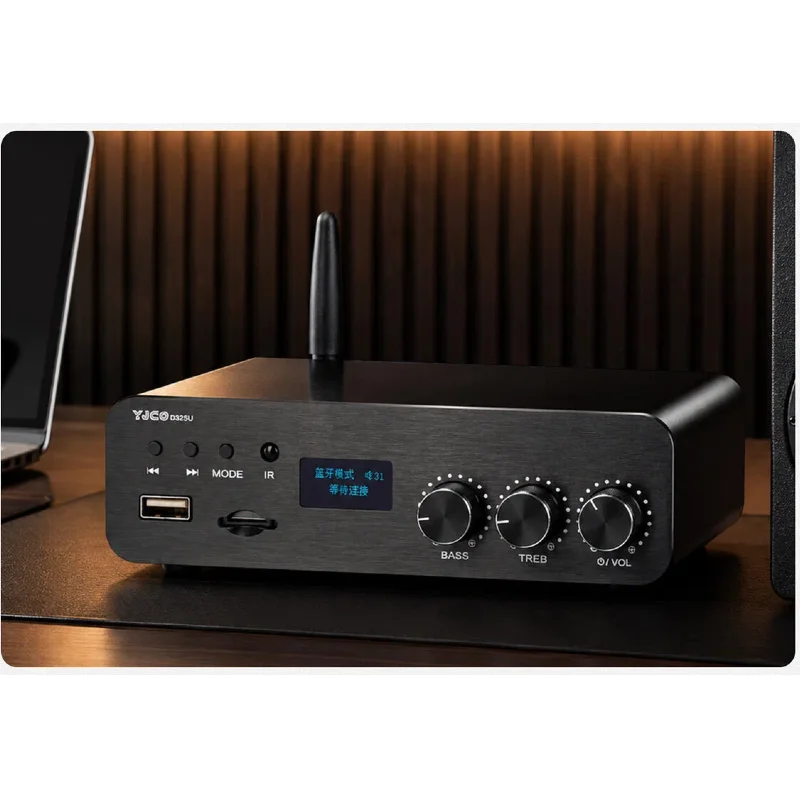 SOTAMIA TPA3255 HIFI Power Amplifier 300W+300W Stereo 2.0 Bluetooth Amplificador PCM5102 Lossless Decoder TF USB Amplifier