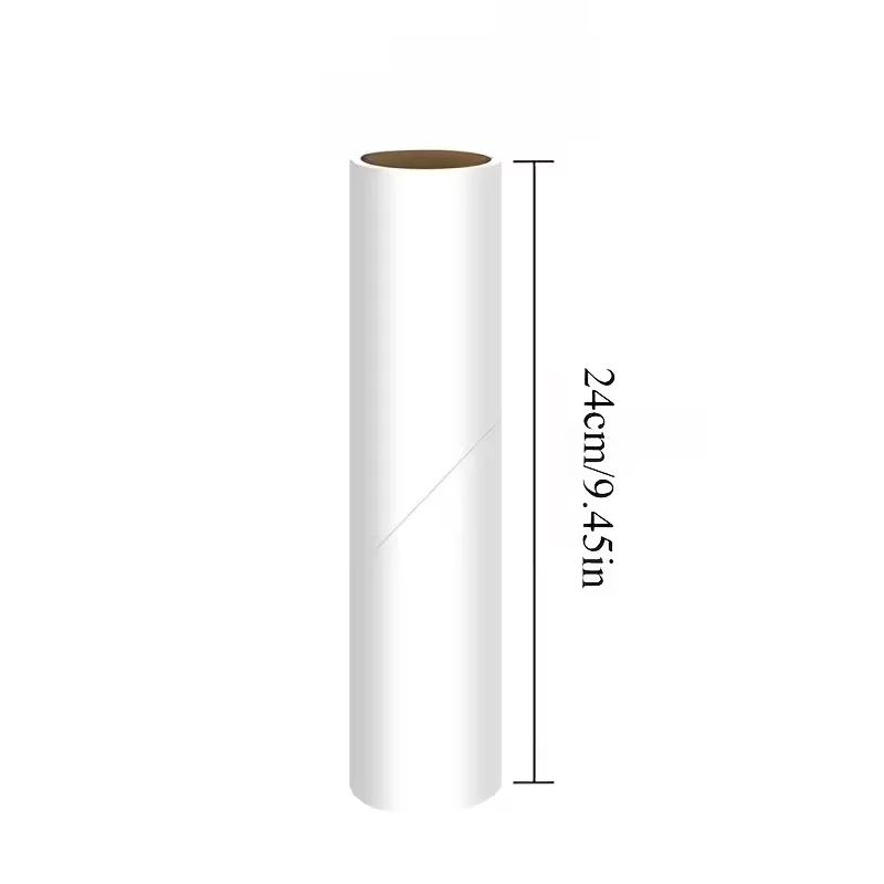 12pcs Strong Adhesive Lint Roller Refill Paper Easy Tear Pet Hair Remover for Carpet Furniture No Power Needed Household Cleanin