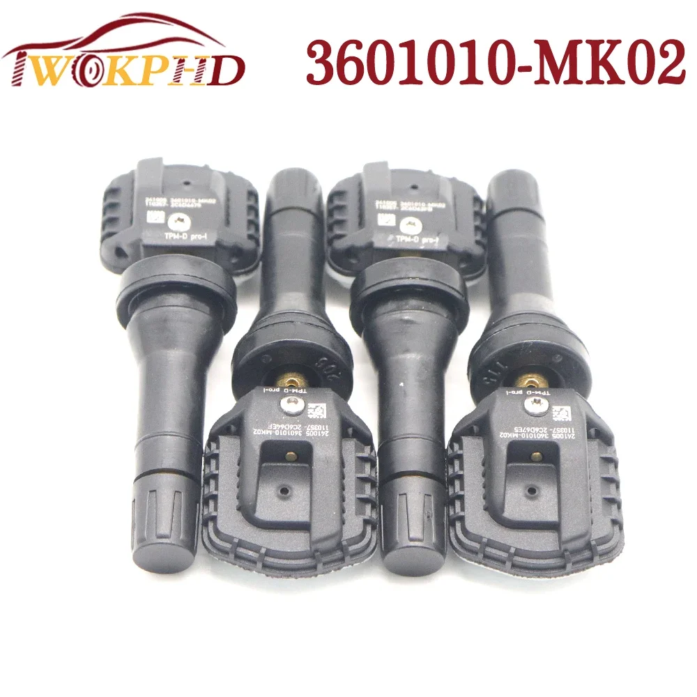 1/4pc NEW Car 3601010-MK02 Tire Pressure System Sensor For Changan UNI-T CS75 CS55 Plus Oushang X5 X7 PLUS Z6 UNI-V UNI-K 433MHz