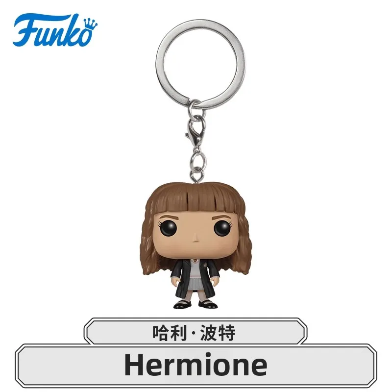 Genuine Edition FUNKO POP Harry Potter Hermione Keychain Anime Action Desktop Decoration Ornament Model Toys Collectible Model - Image 5