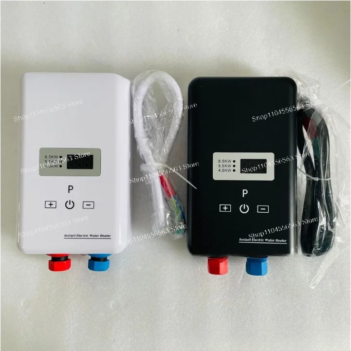 

6.5KW Magnetic Induction Water Heater with Die-Cast Aluminum Heating Element Electric Instant Hot for Home Use