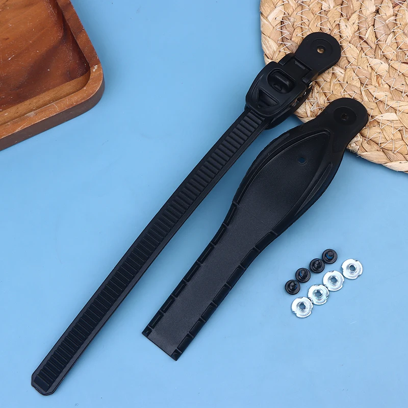 Super ! Kit de boucles pour patins à roulettes avec sangle de 120-175 mm, manchon de protection, boucle micro-réglable, vis de fixation pour patins à roulettes