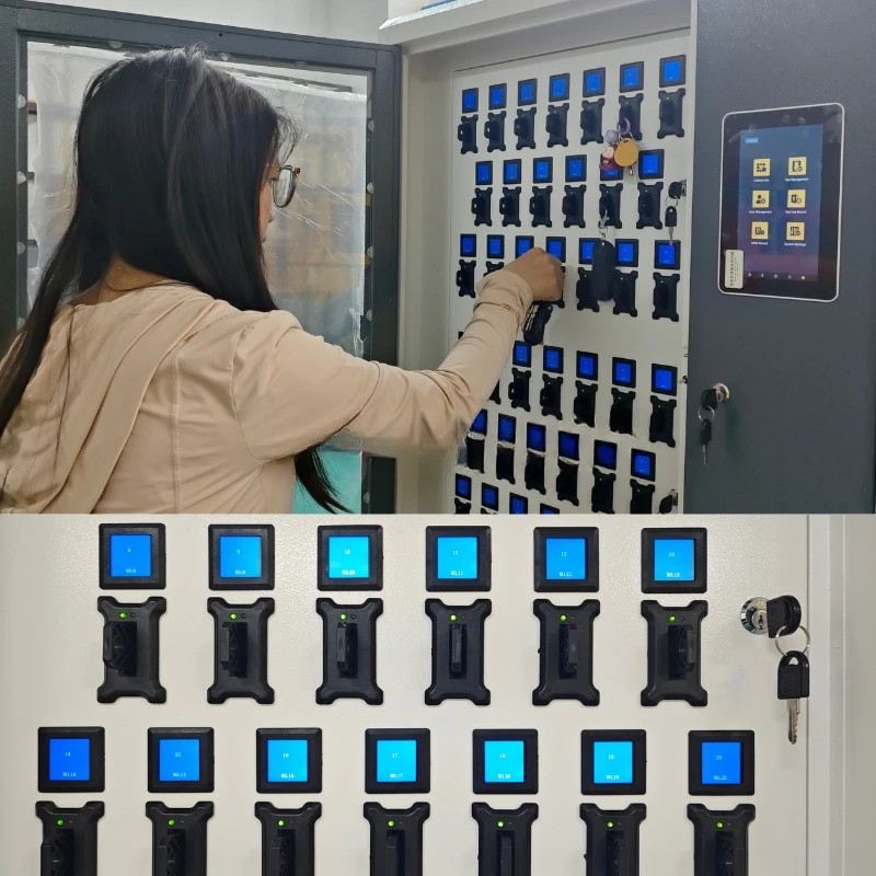 Intelligent electronic key steel cabinet efficient management key management locker