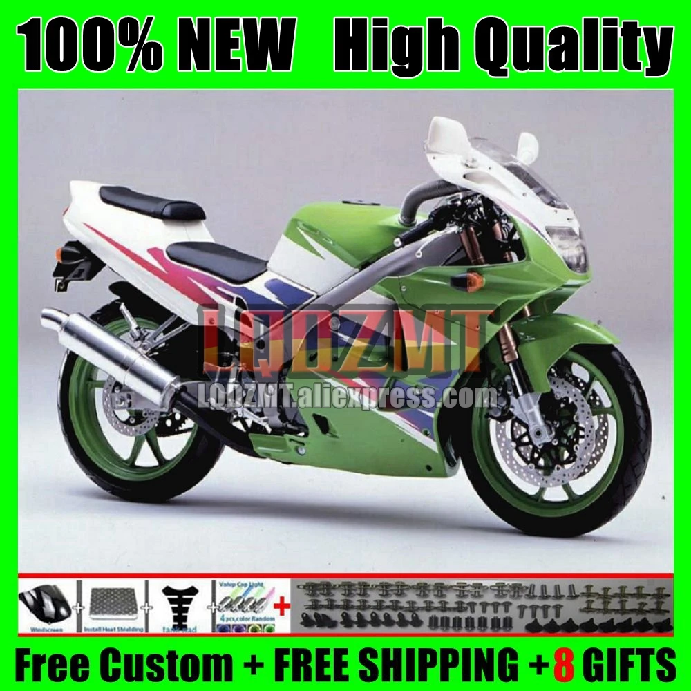 Stock Green Fairing For KAWASAKI NINJA ZXR-250 ZX-R250 ZX 2R 81No.0 ZXR 250 ZX-2R ZXR250 91 92 93 94 ZX2R 1995 1996 1997 1998