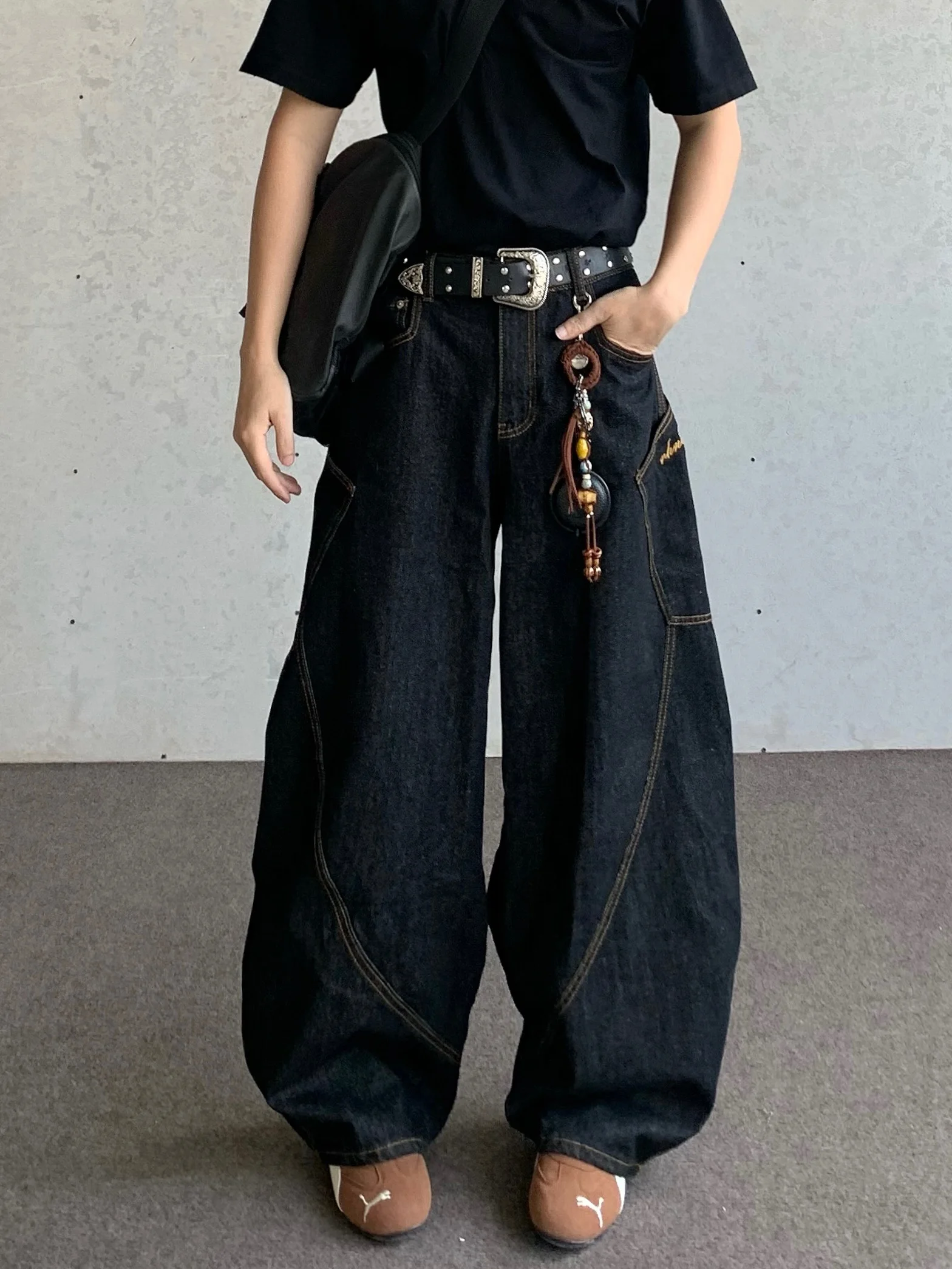 

Американские повседневные джинсы свободного кроя, универсальные удобные джинсы с прямыми штанинами для молодых мужчин, всесезонные