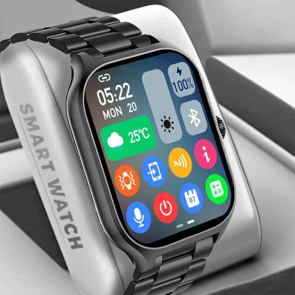 

Классические умные часы PLUS, Android IOS, телефон 2,01 дюйма, HD-экран, Bluetooth, ответ на вызов, фитнес-часы, трекер, умные часы для женщин и мужчин