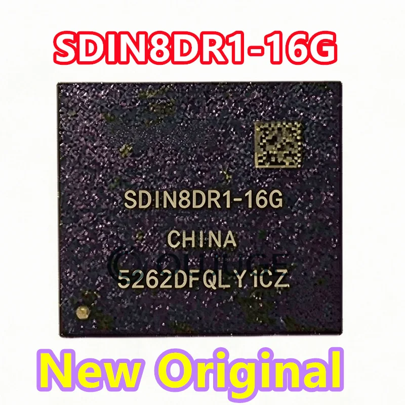 New Original SDIN8DR1-16G SDIN8DR1-8G BGA-153 8GB 16GB eMMC embedded storage (NAND Flash+controller integration) memory chip IC