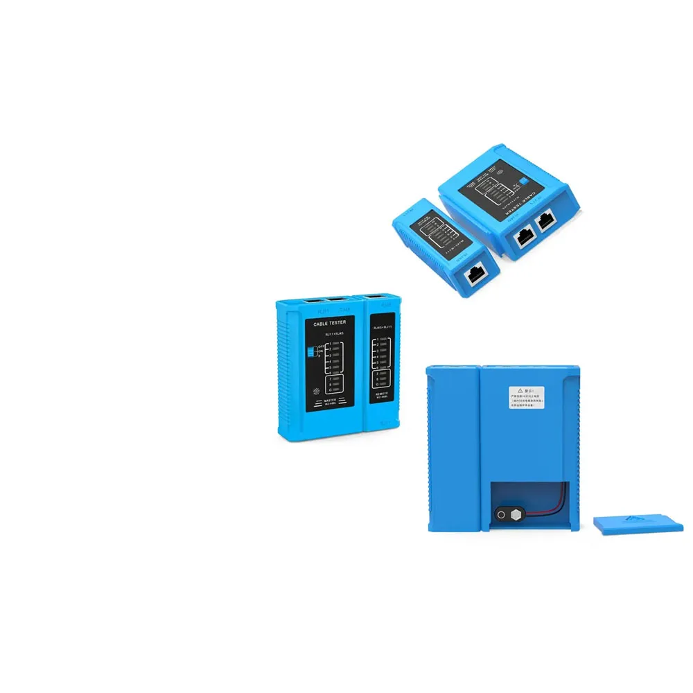 

Network Cable Tester RJ45 Ethernet Cable Lan Tester Tool Multifunction RJ11 RJ12 RJ45 CAT5 CAT6 UTP Networking Tool Instrument
