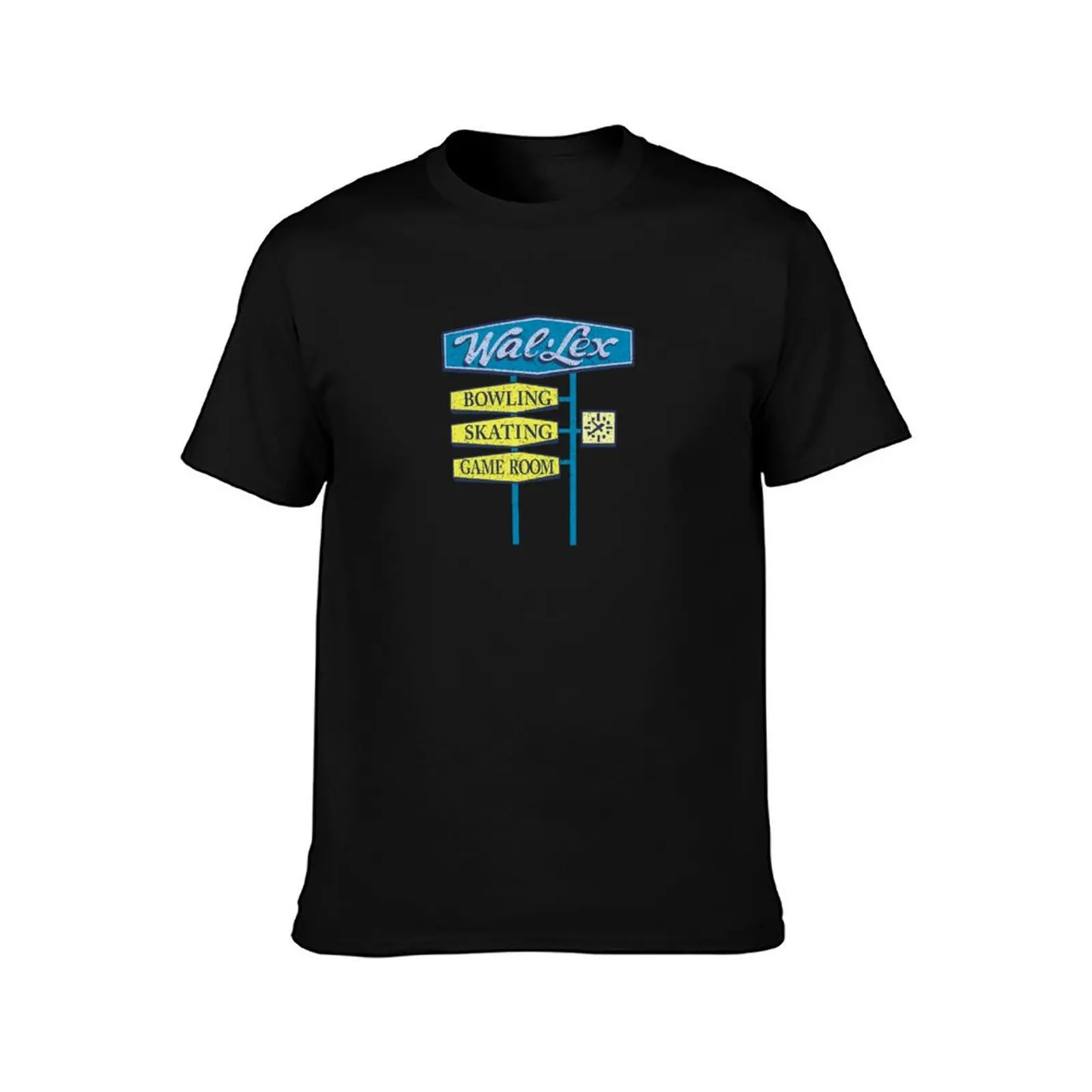 Wal-Lex Roller Rink & Bowling Alley - vintage Boston tee T-Shirt Summer Casual Cotton Tee Unisex Men Women