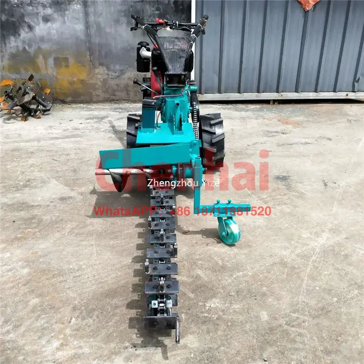 

Small Chain Single Double Hand Trencher Ditch Digging Machine Ditcher Ditch Witch Machine For Orchard Agricultural Machinery