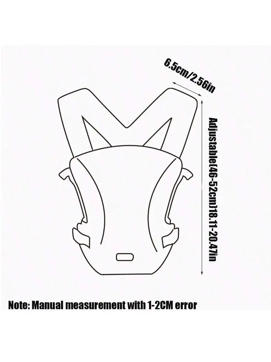 Детская сетчатая переноска, передняя передача - горизонтальная переноска с поддержкой талии, сетчатая конструкция для лучшей воздухопроницаемости, конструкция с перекрестной спинкой, регулируемые лямки, легкая для всех сезонов - многофункциональная передняя и задняя переноска для прогулок, подходит для новорожденных малышей