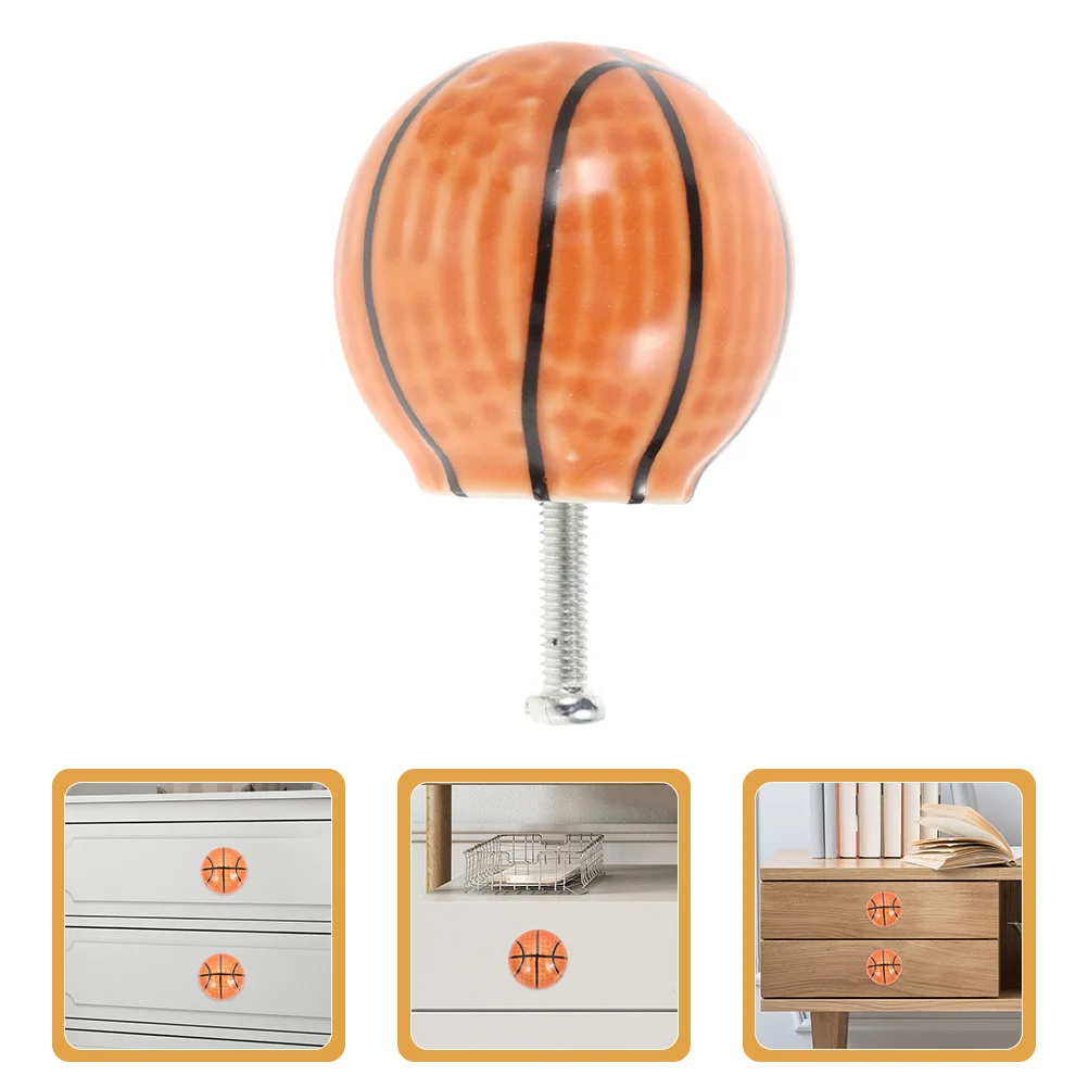 

Vintage Door Knob Ball Cabinet Knobs Sports Wardrobe Handle Handles Replacement