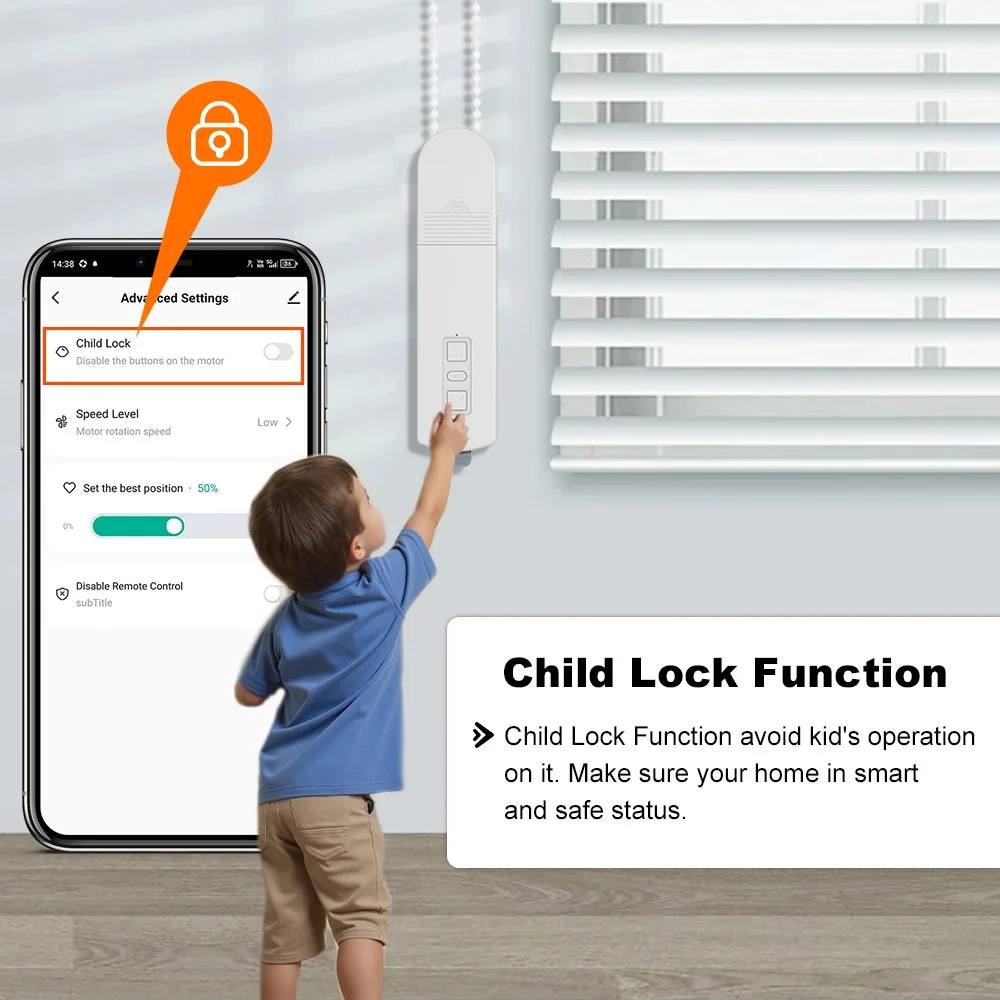 تويا زيجبي الذكية لتقوم بها بنفسك سلسلة بمحركات الستائر الدوارة الظل مصراع محرك المحرك التحكم الصوتي عن بعد العمل مع أليكسا جوجل المنزل #5