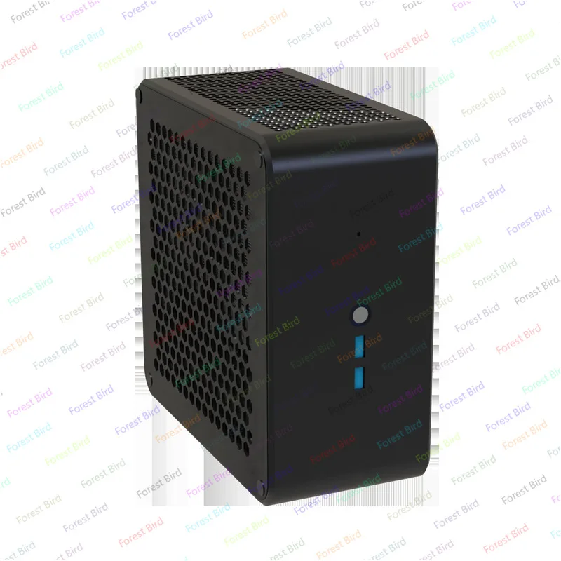 

New X230 Aluminum Alloy Mini ITX Case Small 1U Compact Desktop Host Small HTPC