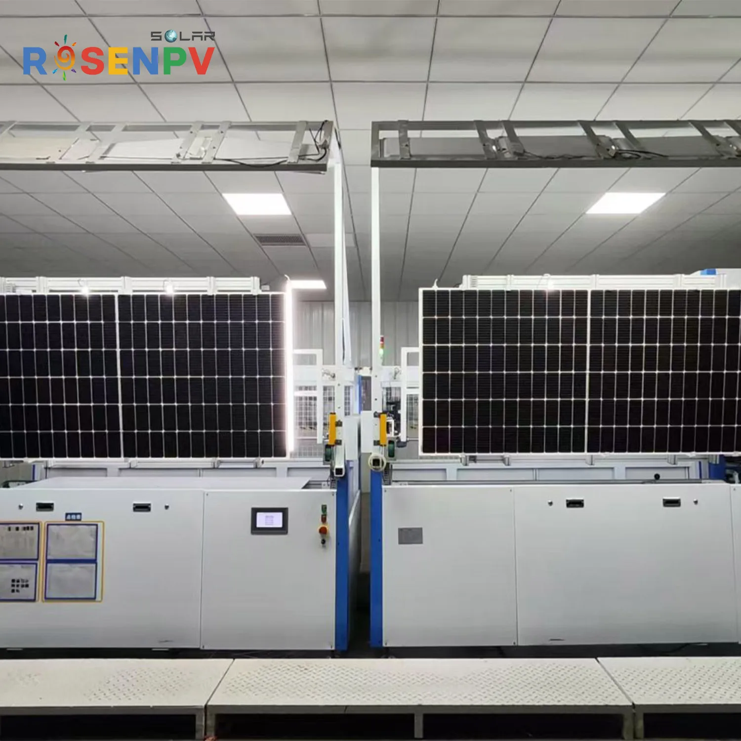 600w 700w 800w 1000w Monocrystalline Bifacial Solar Panel Cost Rosen High Quality Efficiency Panels
