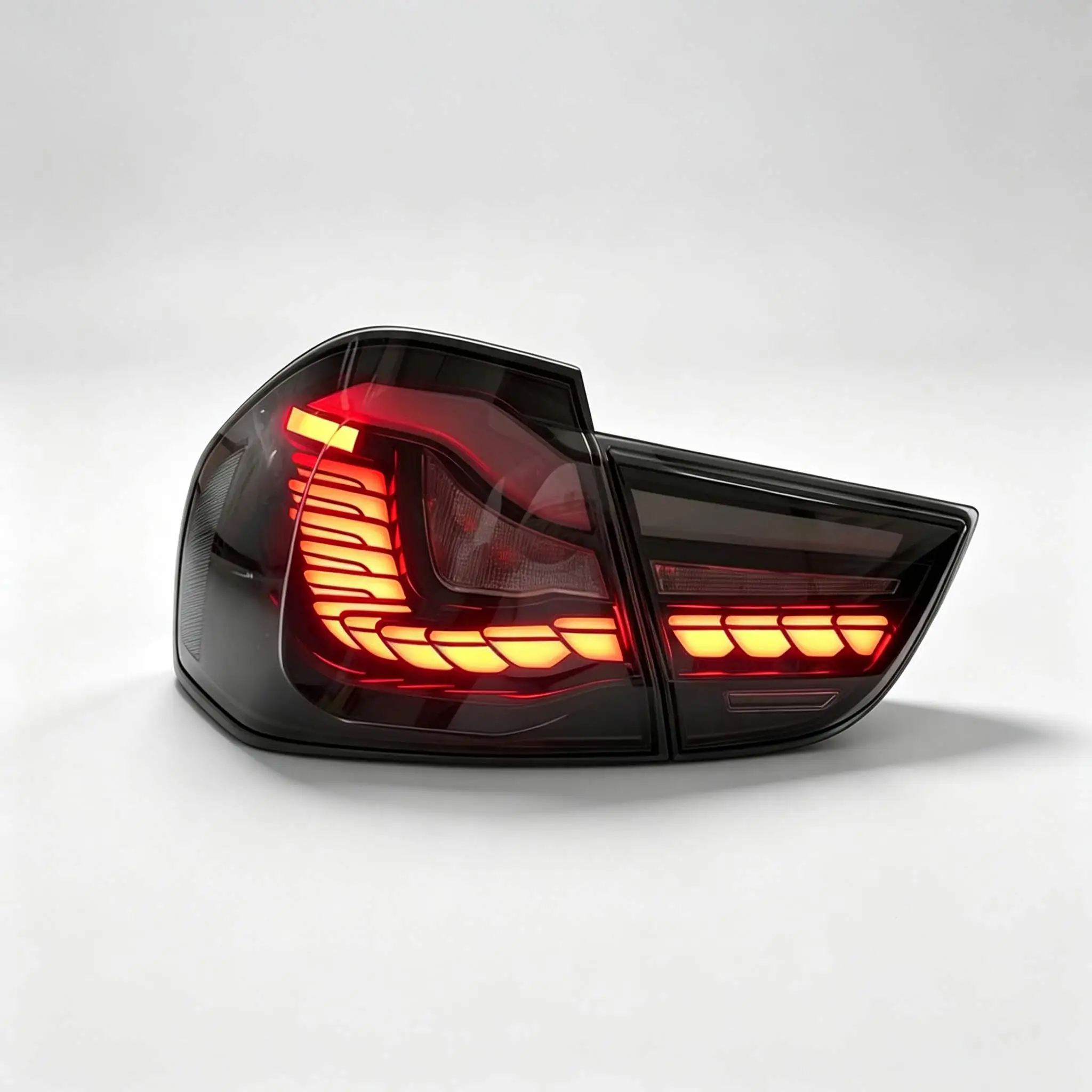 For BMW 3 Series E90 E91 328i 335i 2009-2012 GTS style taillights, dynamic turn signals, reverse lights, car LED taillights
