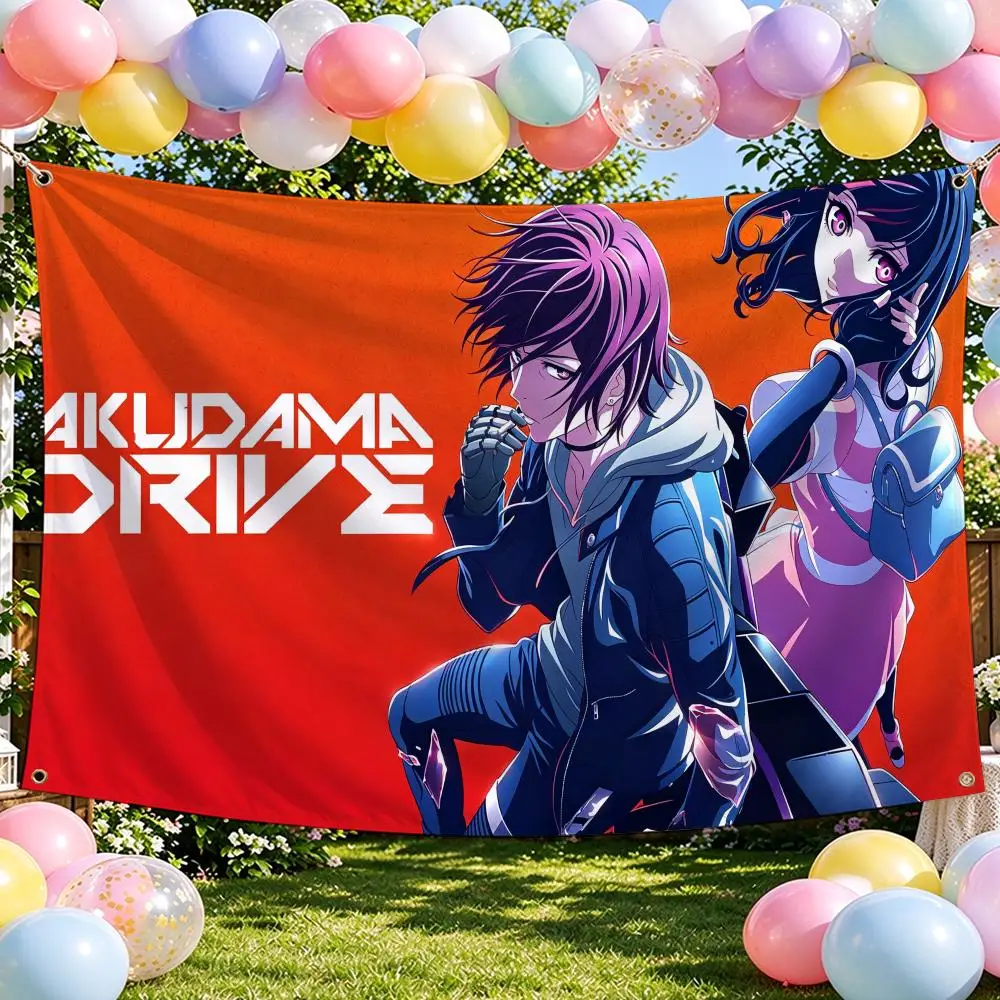 Akudama Drive Flags Banner For Bedroom Outdoor Living Room Restaurant Bar Wall Decor Party