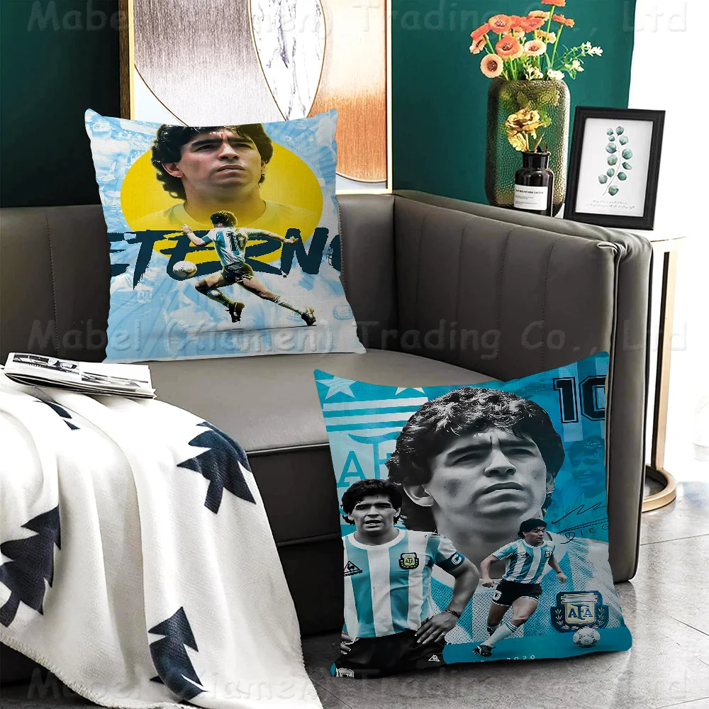 Diego Armando Maradona Cushion Cover 30x50 Polyester Sofa Cushions Decorative Throw Pillows Home Decoration Pillowcover