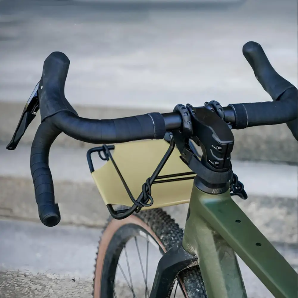 

Bike Basket for Seat Tube Metal Bicycle Basket Front Rack Carrier Panniers Bag Luggage Shelf for Road Bicycle Accessories