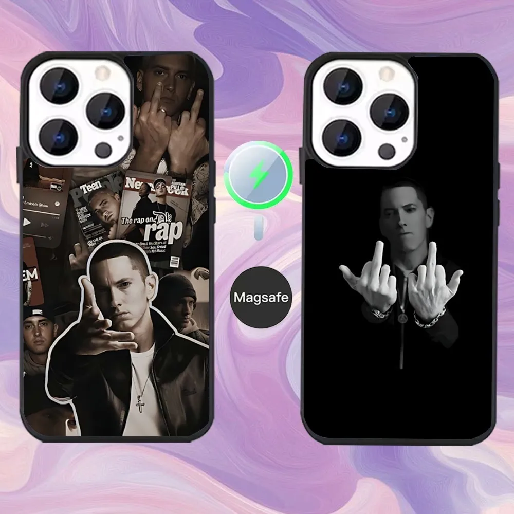

Rapper E-Eminem Phone Case For iPhone 16,15,14,13,12,11,Pro,Max,Plus,Mini,Magsafe,Magnetic Wireless Charging Case
