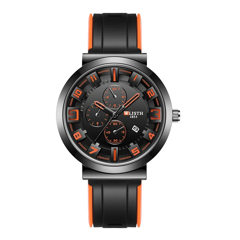 ساعة يد كوارتز عصرية للرجال، ساعة أنيقة للطلاب، تصميم كاجوال إبداعي للاستخدام اليومي أو الهدايا
