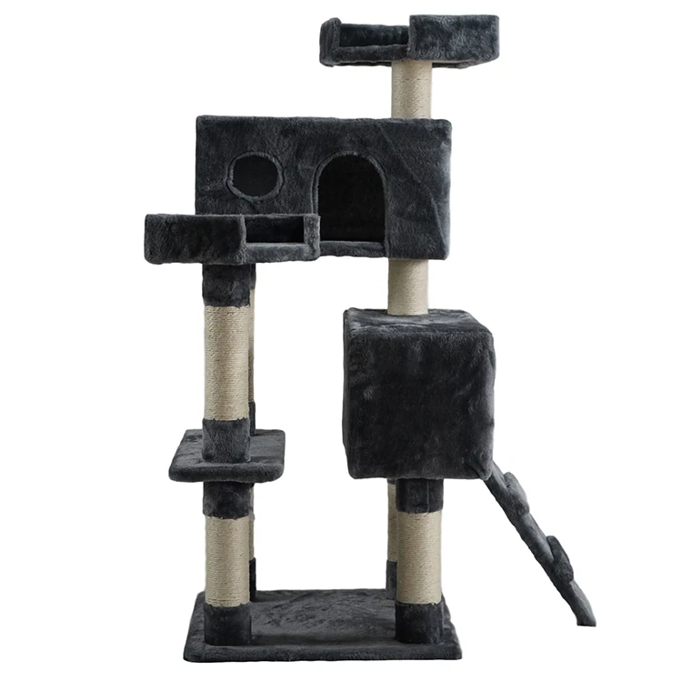 

2020 new cat tree scratching post Cat climbing frame scratcher pole furniture