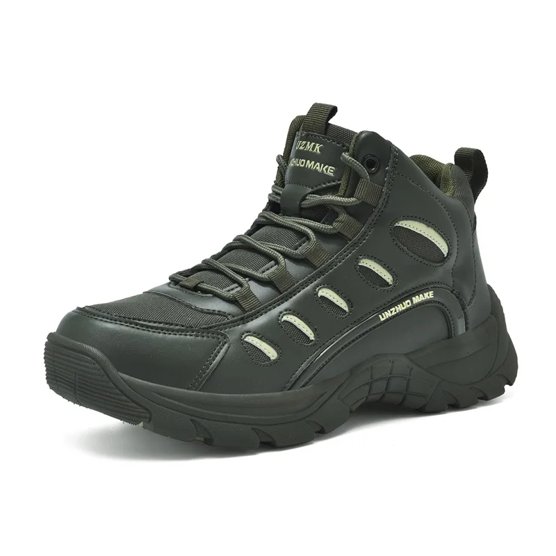 

Men New Tactical Boots Training Breathable Unisex Army Boots Climbing Hiking Shoes Military Camping High Quality Anti-Slip Women