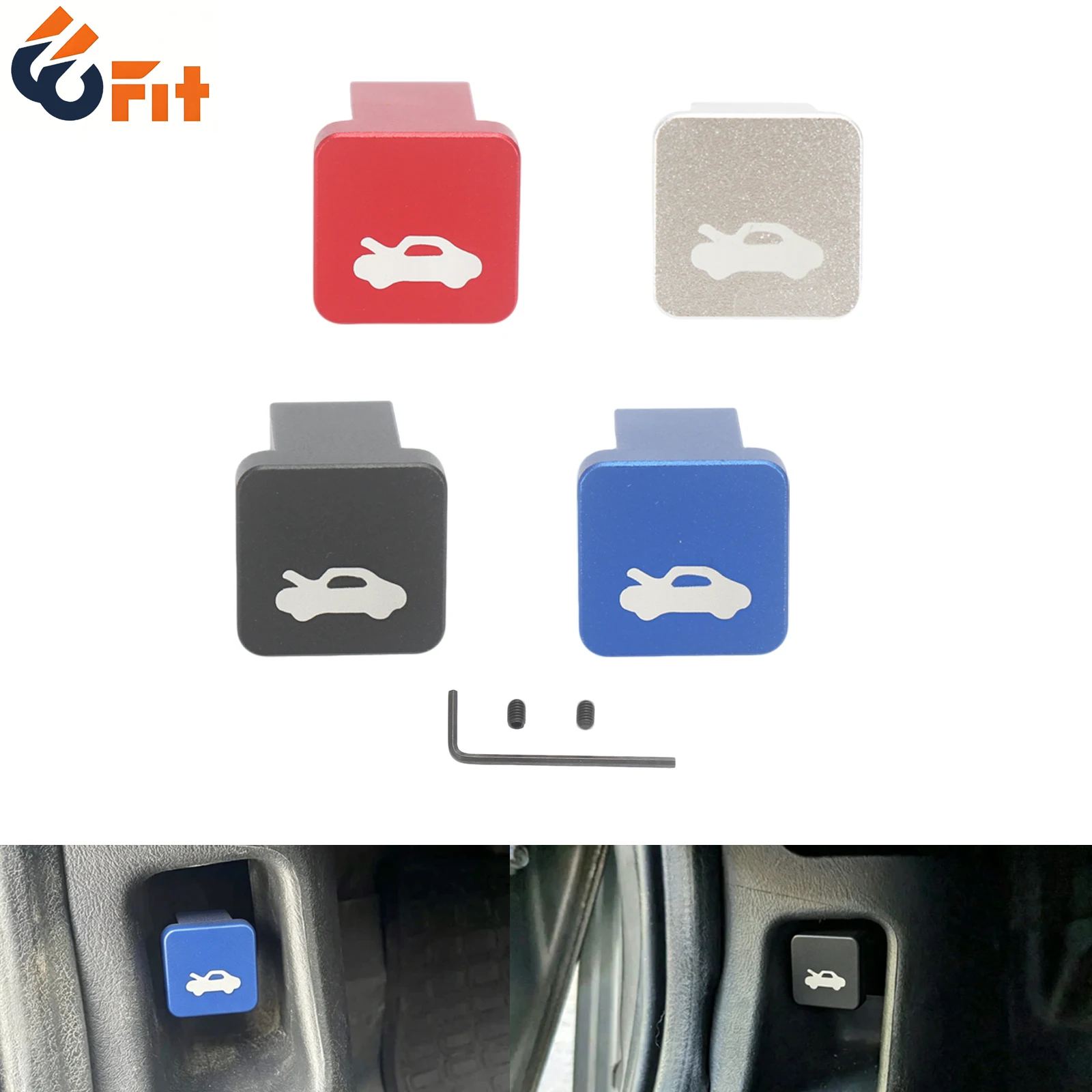 Car Hood Release Latch Engine Cover Lock Handle Release Repair Kit Bonnet Cover Latch for Honda Civic 2011-1996