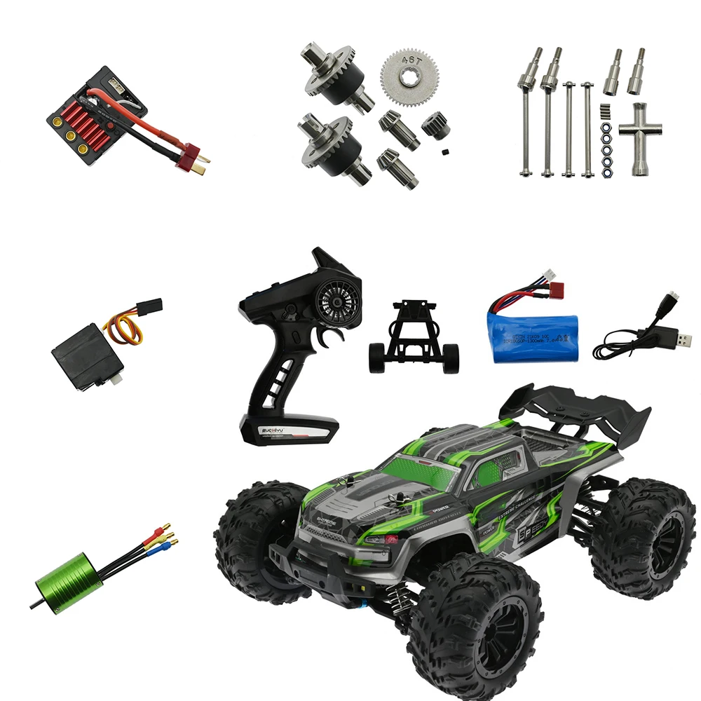 Small Toy Car Model Parking Car Robot Accessories, Multiple Universal Metal Upgrade Parts, Detachable and Easy To Install