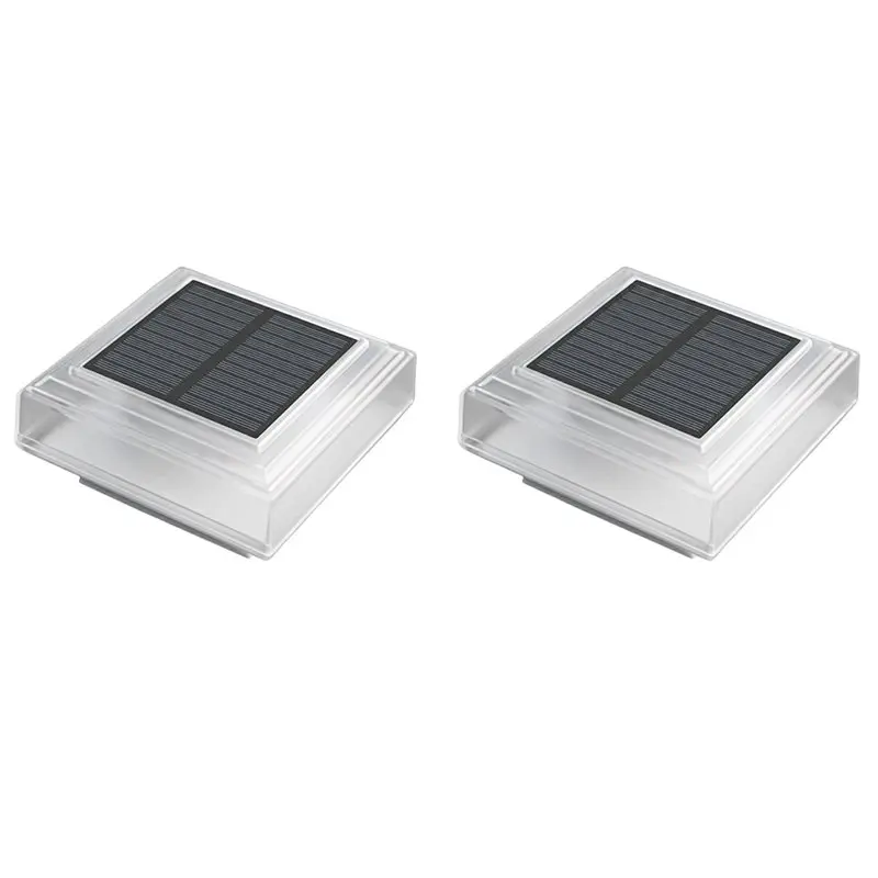 

B03C-Automatic Day-Night Solar Fence Post Lamp Waterproof For Outdoor Light For Garden Home Camping Landscape Pathway Illuminati