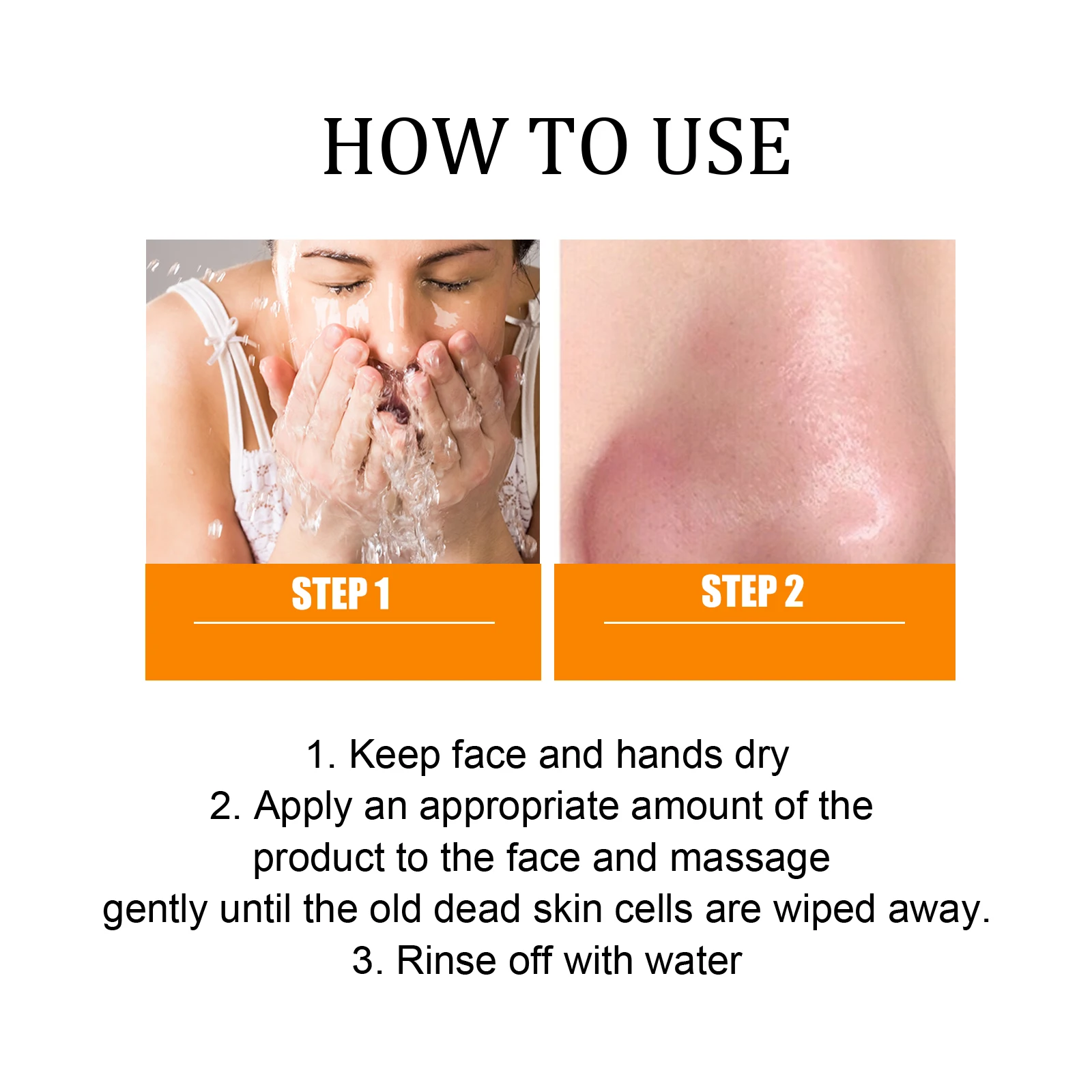 Blackhead Remover Gel Exfoliating Peel Off Pore Minimizer Nicotinamide Brightening Smoothing Facial Care For Dry Sensitive Face Skin Exfoliator Deep Cleansing view 7