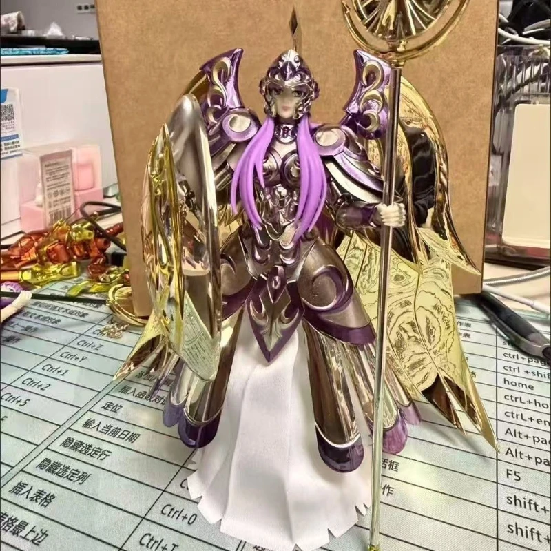 

JM.MST Saint Seiya Myth Cloth Athena Saori Kido God Cloth with Casual Knights of the Zodiac Action Figure In Stock
