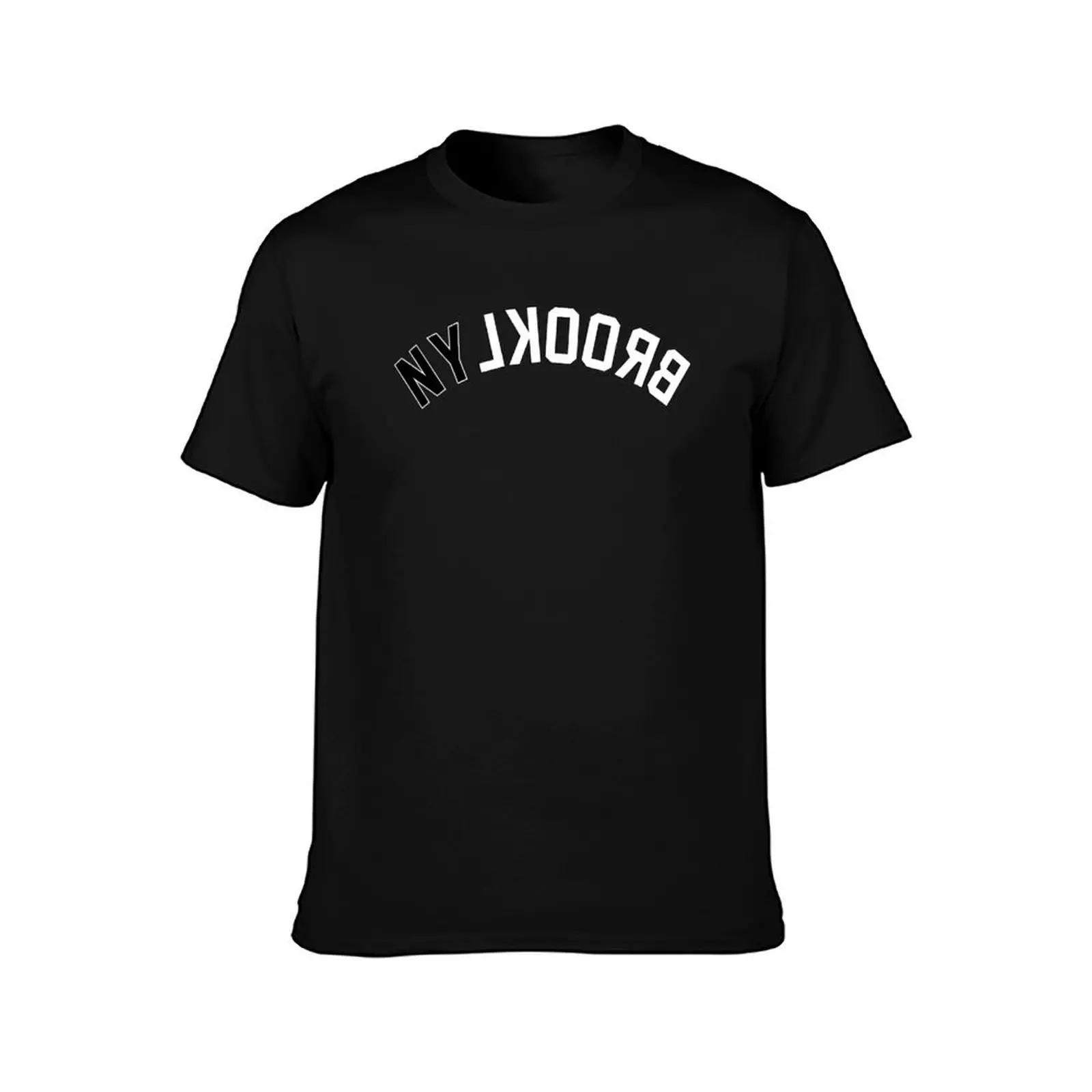 NY LKOORB (Brooklyn) T-Shirt, Summer Casual Cotton Tee, Oversized Streetwear Tops, Vintage Graphic Print, Loose Fit Short Sleeve