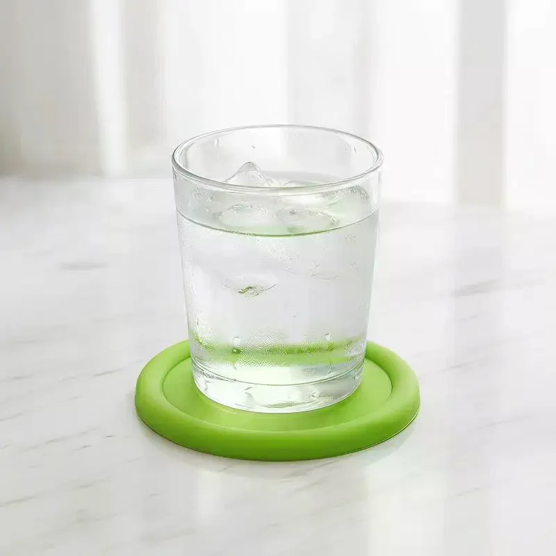 1/3/5pcs Silicone Cup Mat Button Tea Cup Pads Insulation Pads Anti Slip Cup Coaster Coffee Pad Drink Cup Placemat Mat