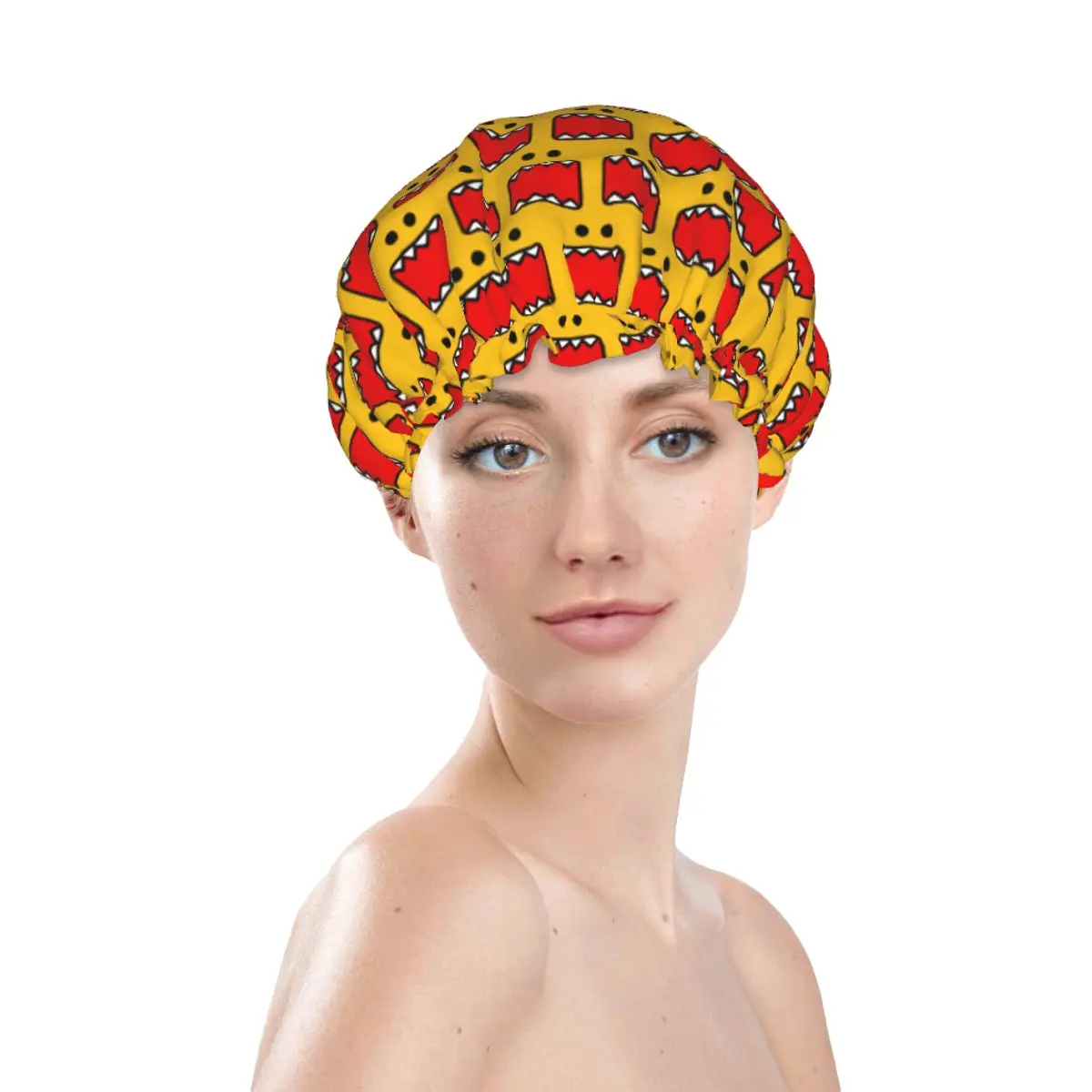 Dome Face Shower Caps Women Large Size Waterproof Bath Hair Cap