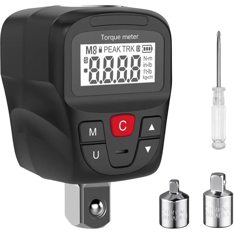 Aliexpress 【Big Deal】Digital Torque Tester 17-340Nm Electronic Torque Wrench Bike Car Repair Hand Tools Set Torque Meter& Adapter - Aliexpress Deal