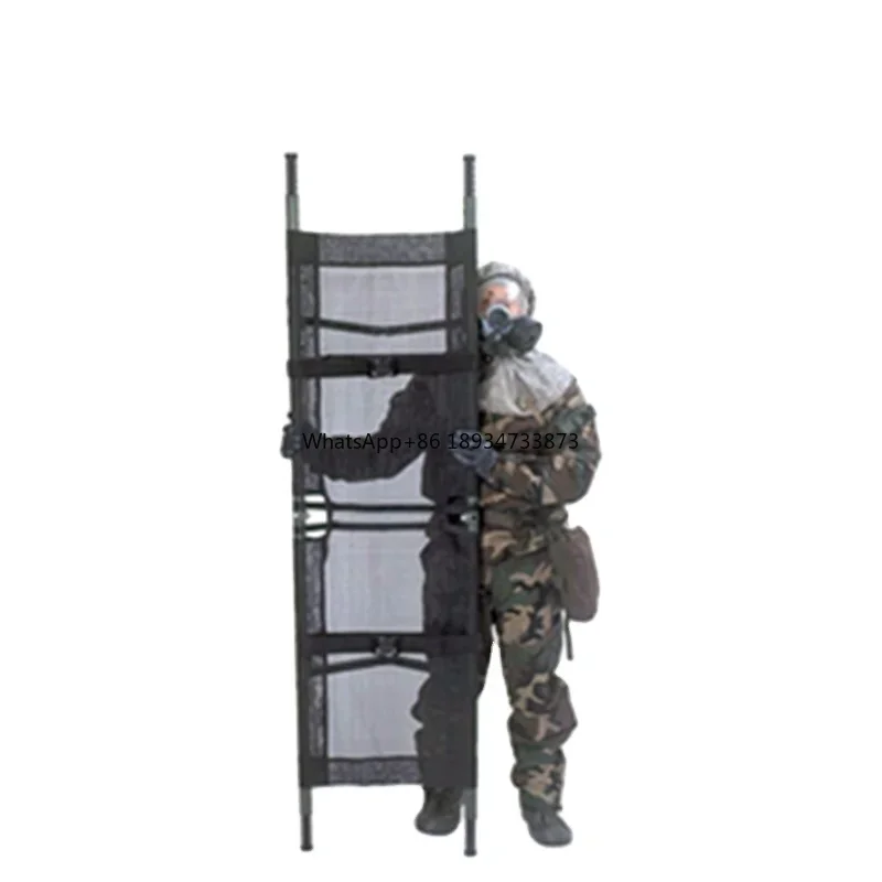 Cheap Price Oxford Single Manual Tactical Foldaway 2 Folding Stretcher For Sale