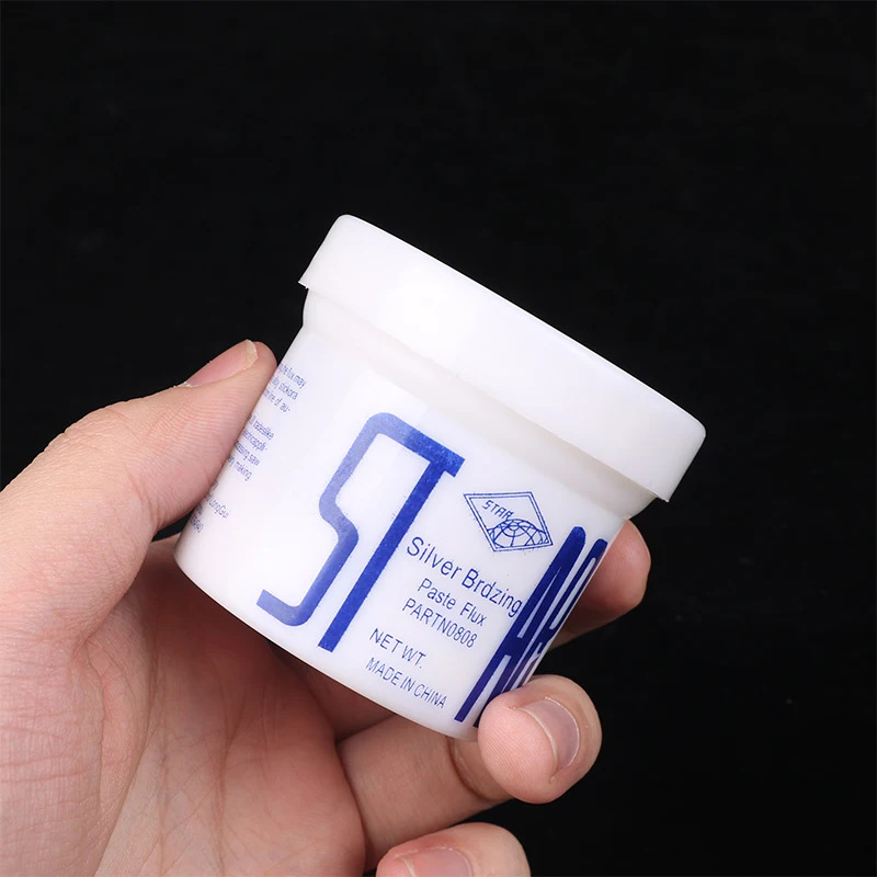 Household 123g Soldering Paste Flux Silver Brass Brazing Powder For Welding Copper Aluminum Soldering Paste Flux