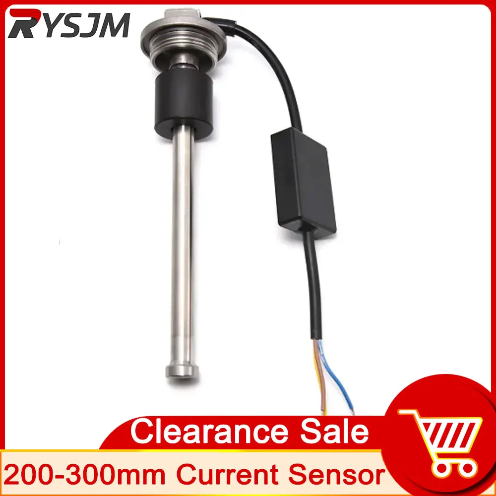 200mm 300mm Car Current Sensor Signal 4-20mA DC 24V - 36V Current Detection Sensor For Electric Car Motor Motorcycle Fuel Level