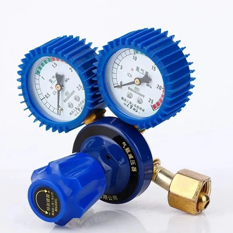 Oxygen Gauge, Acetylene Gauge, Propane Gauge, Argon Pressure Regulator, Pressure , All Copper Shock Resistant Connecting Va