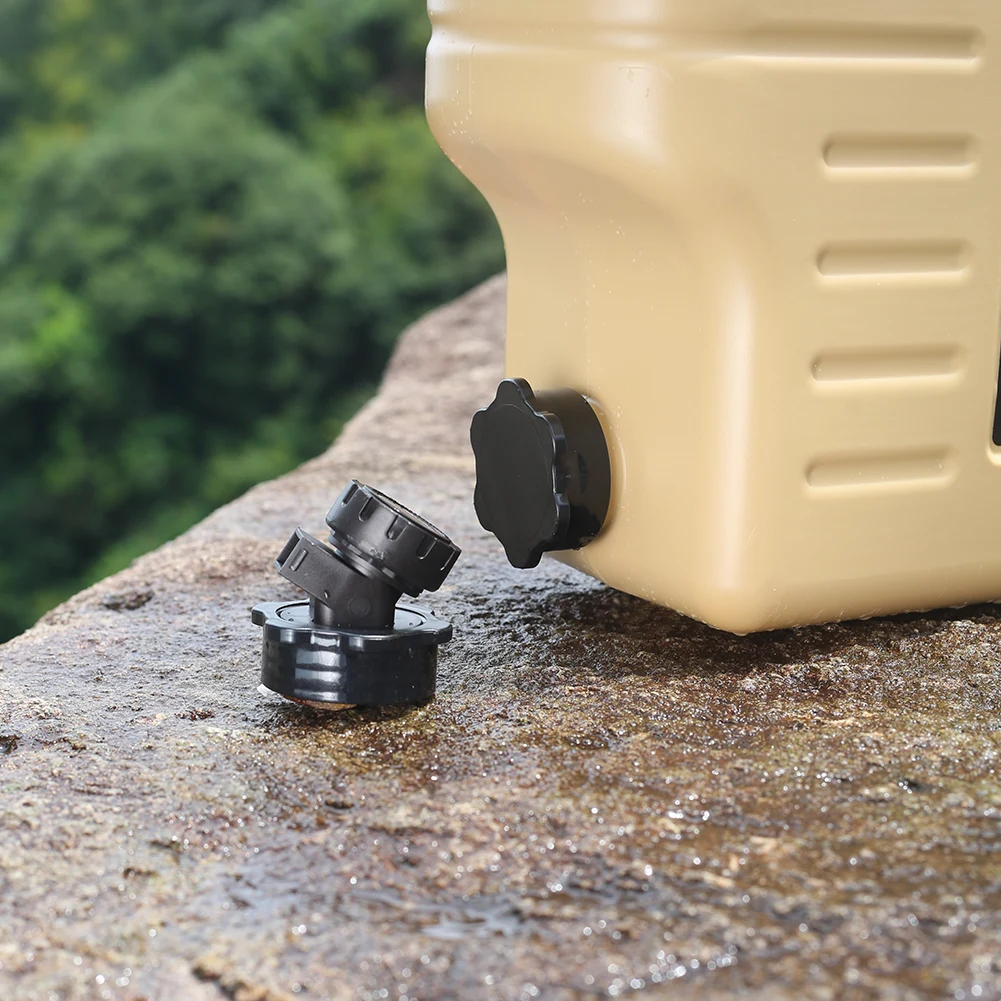 

12L Drinking Water Bucket Leak-Proof Water Dispenser Carrier Large Capacity Water Container Jug for Vehicle Car Camping