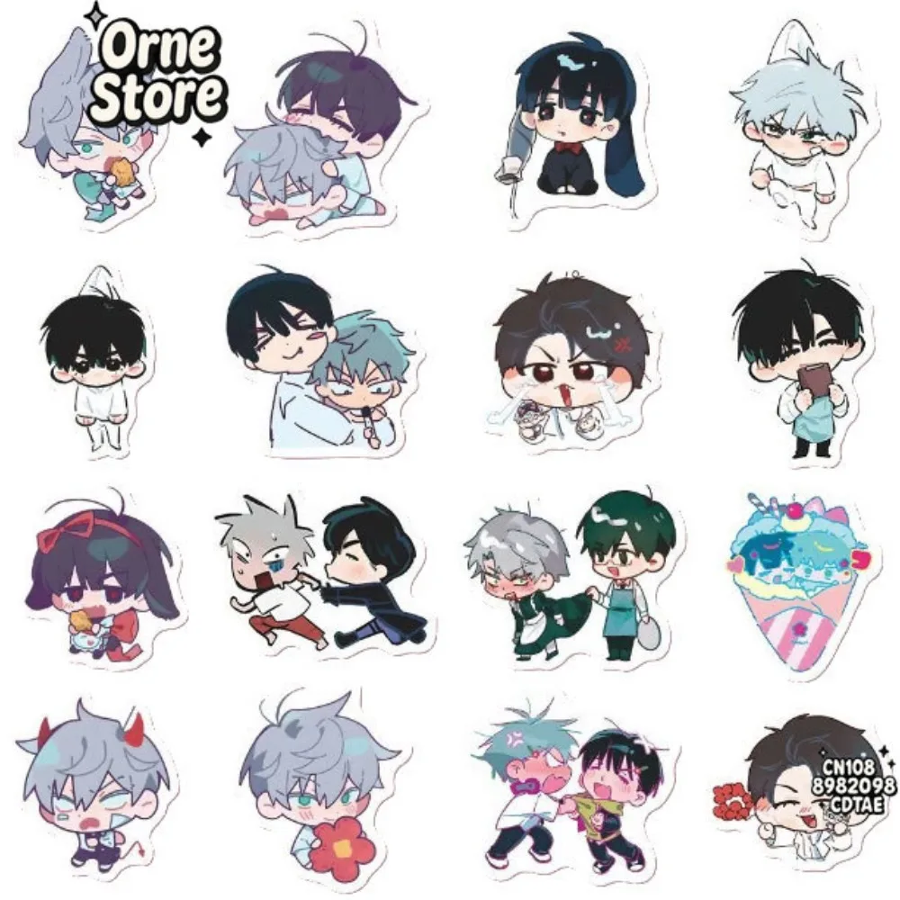 العلامة التجارية الجديدة 64 ملصقات المرحلة الغريبة: Mizi Sua Till Ivan Hyuna Luka أنيمي ملصقات الكرتون ملصقات صناعة يدوية مروحة الهدايا الأصدقاء والأطفال #6
