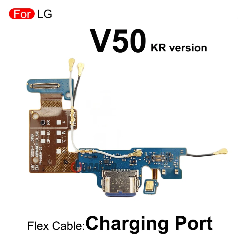 USB Charging Dock Charger Port With Microphone Replacement Parts For LG V30 Plus V35 V40 V50 V60