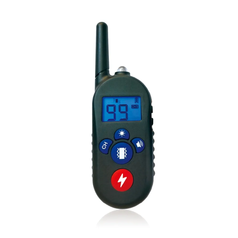1pc Long Remote Dog Collar Training Device Beep/Vibration Warning Pet Bark Stopper Waterproof Receiver