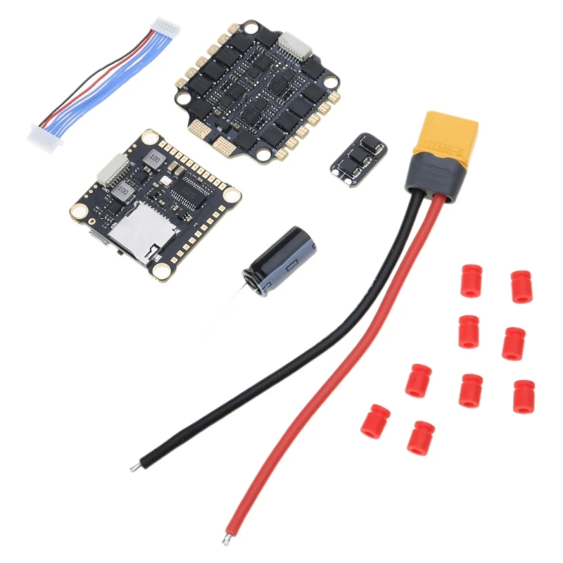 F4 V3S Flight Controllers 45/55/60A 4in1 Reliable Electrical Speed Controllers Module Board with XT60 Cable